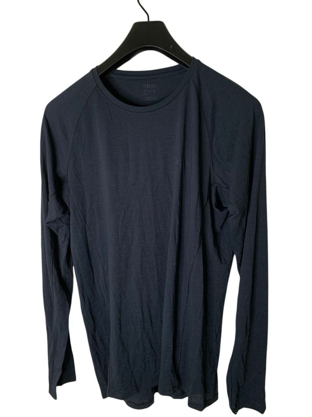 Rab Forge Long Sleeve t shirt blue grey size large